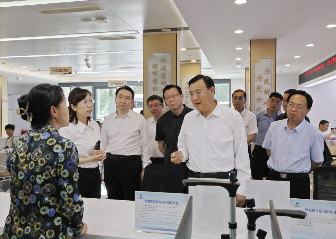 夯实基层治理根基 助推高质量发展 孙开连调研全市综治中心规范化建设工作